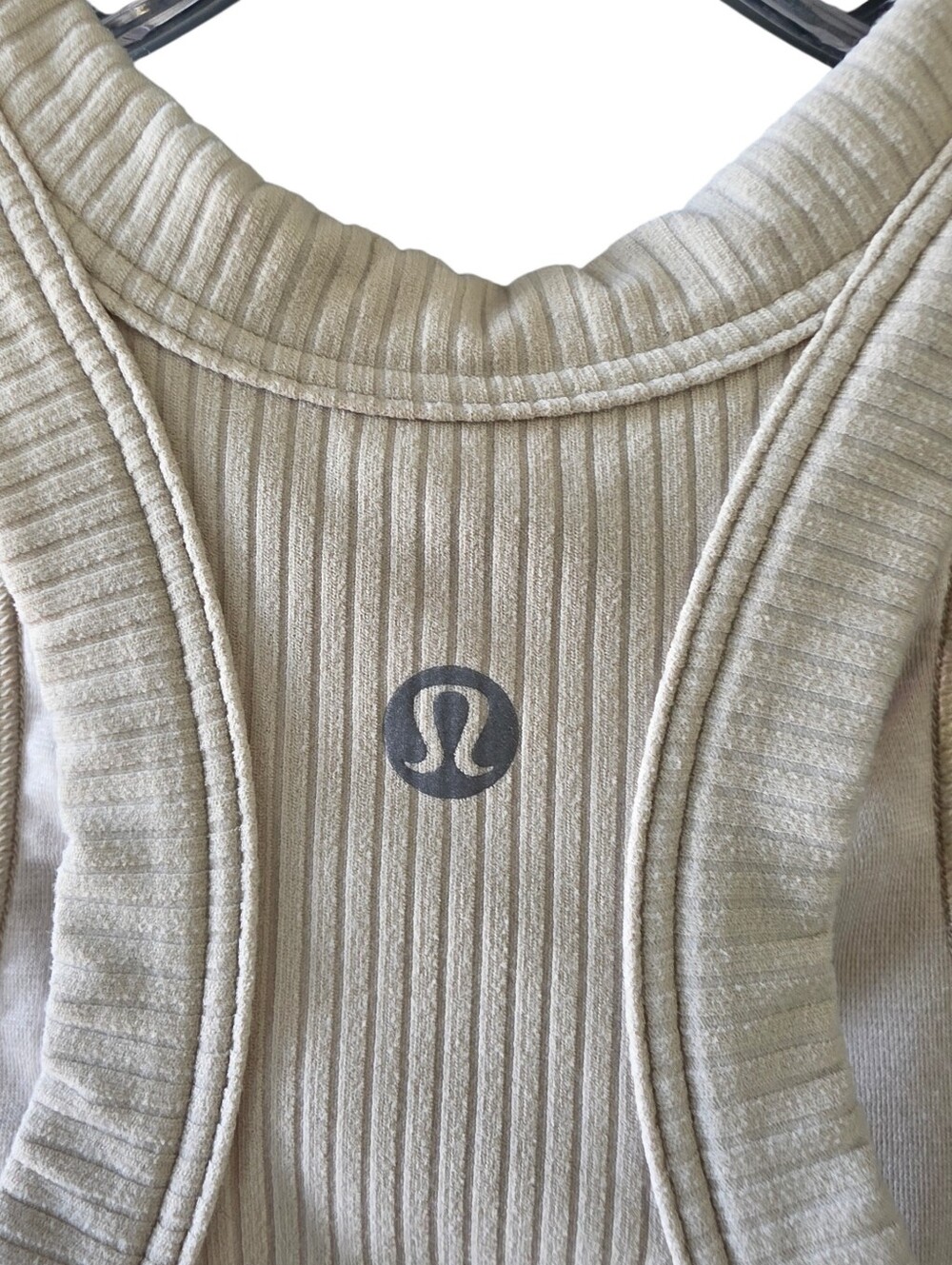 lululemon athletica Ribbed Nulu High-Neck Yoga Bra Size X-Small - Picture 2 of 9